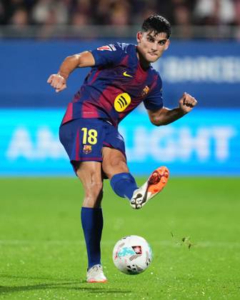 FC Barcelona, Barca v Getafe CF. La Liga EA Sports. Date 5 Gerard Martin of FC Barcelona during the La Liga EA Sports match between FC Barcelona - Getafe CF played at Johan Cruyff Stadium on September 21, 2025 in Barcelona. kpng Copyright: xBaguxBlancox xPRESSINx PS_240921_BAR_GET_2526_1949