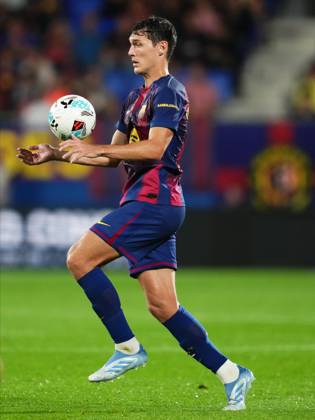 FC Barcelona, Barca v Getafe CF. La Liga EA Sports. Date 5 Andreas Christensen of FC Barcelona during the La Liga EA Sports match between FC Barcelona - Getafe CF played at Johan Cruyff Stadium on September 21, 2025 in Barcelona. kpng Copyright: xBaguxBlancox xPRESSINx PS_240921_BAR_GET_2526_1954