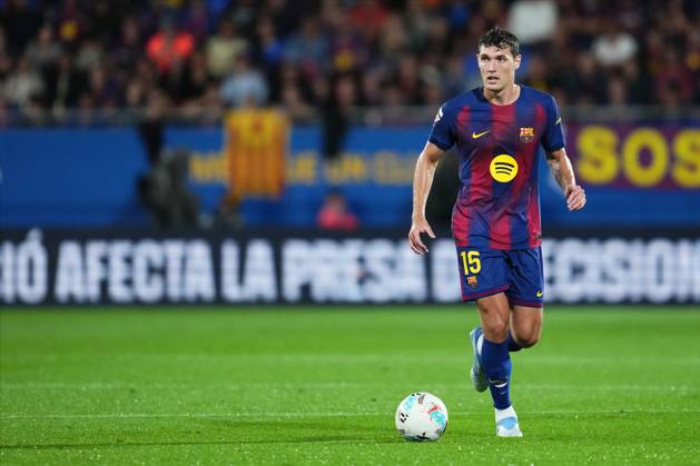 FC Barcelona, Barca v Getafe CF. La Liga EA Sports. Date 5 Andreas Christensen of FC Barcelona during the La Liga EA Sports match between FC Barcelona - Getafe CF played at Johan Cruyff Stadium on September 21, 2025 in Barcelona. kpng Copyright: xBaguxBlancox xPRESSINx PS_240921_BAR_GET_2526_1955