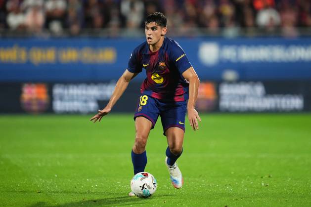 FC Barcelona, Barca v Getafe CF. La Liga EA Sports. Date 5 Gerard Martin of FC Barcelona during the La Liga EA Sports match between FC Barcelona - Getafe CF played at Johan Cruyff Stadium on September 21, 2025 in Barcelona. kpng Copyright: xBaguxBlancox xPRESSINx PS_240921_BAR_GET_2526_1967