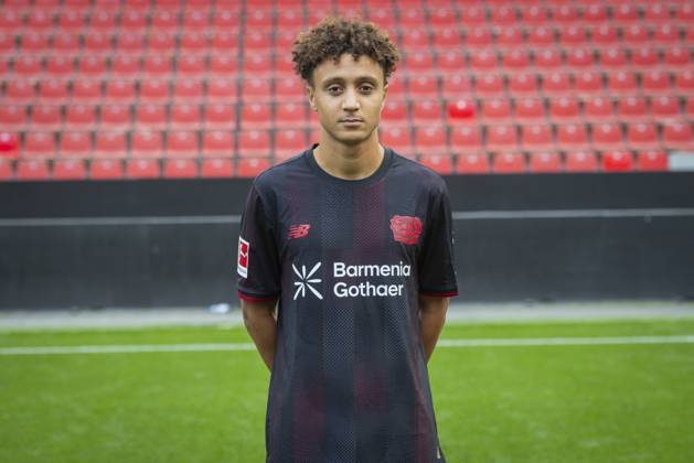 Eliesse Ben Seghir (Bayer Leverkusen) Bayer Leverkusen; 1.BL Porträttermin 2025 2026