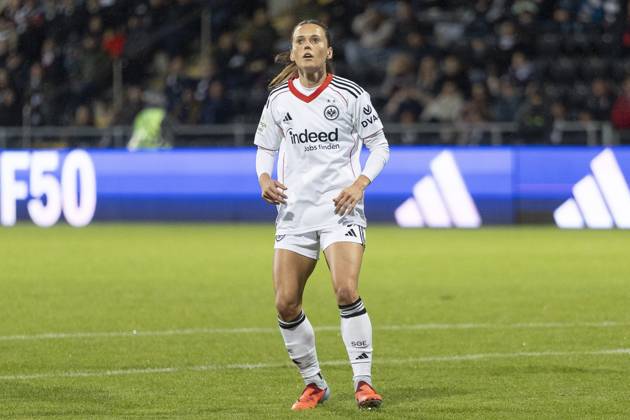 Google Pixel Frauen Bundesliga: Eintracht Frankfurt - RB Leipzig, 22.09.2025 Hayley Raso (Eintracht Frankfurt 7), Freisteller, Portrait Porträt, Eintracht Frankfurt - RB Leipzig, Frankfurt, Stadion am Brentanobad, 22.9.2025 Copyright: xBEAUTIFULxSPORTS Gawlikx