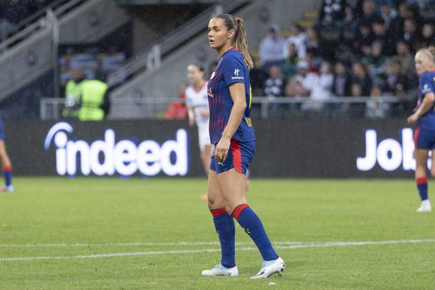 Google Pixel Frauen Bundesliga: Eintracht Frankfurt - RB Leipzig, 22.09.2025 Andrea Norheim (RB Leipzig 3), Freisteller, Portrait Porträt, Eintracht Frankfurt - RB Leipzig, Frankfurt, Stadion am Brentanobad, 22.9.2025 Copyright: xBEAUTIFULxSPORTS Gawlikx