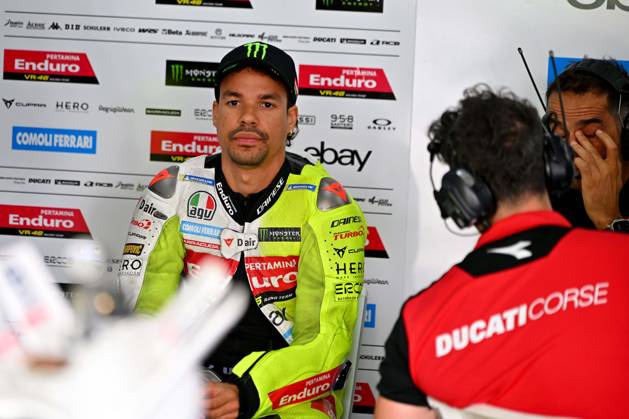 MOTO - MOTO GP - GRAND PRIX OF JAPAN 2025 MORBIDELLI Franco (ita), Pertamina Enduro VR46 Racing Team, Ducati Desmosedici GP24, portrait during the 2025 MotoGP Motul Grand Prix of Japan on the Twin Ring Motegi Circuit from September 26 to 28, At Motegi, Japan - MotegiJapan Copyright: xGIGIxSOLDANOx