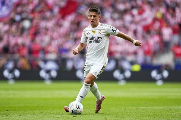 ESP: Atletico de Madrid - Real Madrid CF La Liga EA Sports. Date 7 Arda Guler of Real Madrid CF during the La Liga EA Sports match between Atletico de Madrid and Real Madrid CF played at Riyadh Metropolitano Stadium on September 27, 2025 in Madrid. kpng Copyright: xCesarxCebollax xPRESSINx PS_240927_ATM_RMA_2526_304