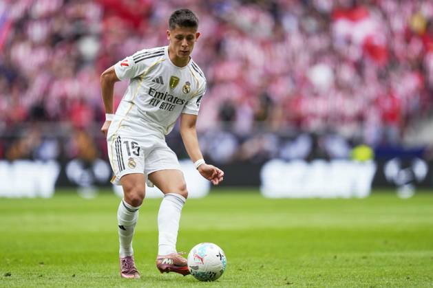 ESP: Atletico de Madrid - Real Madrid CF La Liga EA Sports. Date 7 Arda Guler of Real Madrid CF during the La Liga EA Sports match between Atletico de Madrid and Real Madrid CF played at Riyadh Metropolitano Stadium on September 27, 2025 in Madrid. kpng Copyright: xCesarxCebollax xPRESSINx PS_240927_ATM_RMA_2526_305