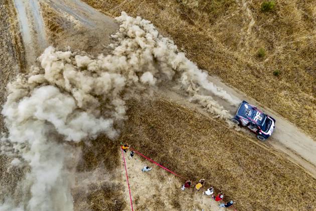 Sport Bilder des Tages W2RC - BP RALLY-RAID PORTUGAL 2025 200 AL-ATTIYAH Nasser (qat), LURQUIN Fabian (bel), The Dacia Sandriders, Dacia Sandrider, FIA W2RC, action during the Stage 4 of the BP Rally-Raid Portugal 2025, 4th round of the 2025 WR2C on September 27, 2025 between Badajoz, Spain and Lisboa, Portugal - LisboaPortugal  Copyright: xPauloxMariax