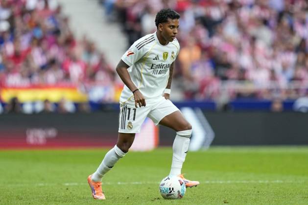 ESP: Atletico de Madrid - Real Madrid CF La Liga EA Sports. Date 7 Rodrygo Goes of Real Madrid CF during the La Liga EA Sports match between Atletico de Madrid and Real Madrid CF played at Riyadh Metropolitano Stadium on September 27, 2025 in Madrid. kpng Copyright: xCesarxCebollax xPRESSINx PS_240927_ATM_RMA_2526_468