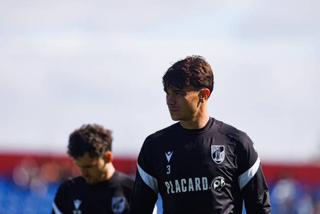 Miguel Nobrega seen during Liga Portugal game between teams of FC Alverca and Vitoria SC (Maciej Rogowski Ball Raw Images) Alverca Complexo Desportivo Alverca Portugal Copyright: xMaciejxRogowskix maciejrogowski_alverca_vitoriasc_2526-047