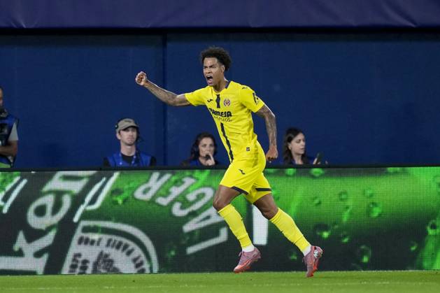ESP: FC Barcelona, Barca v Paris Saint Germain. UEFA Champions League. Matchday 2. Tajon Buchanan of Villarreal CF during the UEFA Champions League match, between Villarreal CF and Juventus FC, Matchday 2, La Ceramica Stadium on October 1, 2025 in Villarreal, Spain. kpng Copyright: xSergioxRuizx xImagox PS_251001_VIL_JUV_2526_433