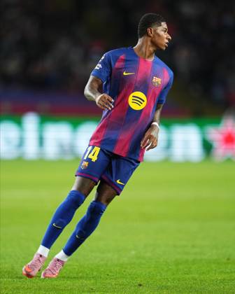 ESP: FC Barcelona, Barca v Paris Saint Germain. UEFA Champions League. Matchday 2. Marcus Rashford of FC Barcelona during the UEFA Champions League match, between FC Barcelona and Paris Saint Germain PSG, Lluis Companys Stadium on October 1, 2025 in Barcelona, Spain. kpng Copyright: xBaguxBlancox xPRESSINx PS_251001_BAR_PSG_2526_1192