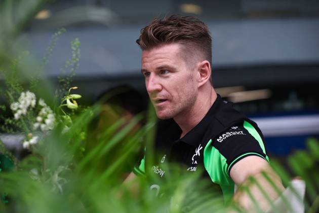 F1 - SINGAPORE GRAND PRIX 2025 HULKENBERG Nico (ger), Stake F1 Team Kick C45, portrait during the 2025 Formula 1 Singapore Grand Prix, 18th round of the 2025 FIA Formula One World Championship, WM, Weltmeisterschaft from October 3 to 5, 2025 on the Marina Bay Street Circuit, in Singapore - SingaporeSingapore Copyright: xEricxAlonsox