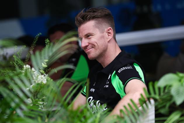 F1 - SINGAPORE GRAND PRIX 2025 HULKENBERG Nico (ger), Stake F1 Team Kick C45, portrait during the 2025 Formula 1 Singapore Grand Prix, 18th round of the 2025 FIA Formula One World Championship, WM, Weltmeisterschaft from October 3 to 5, 2025 on the Marina Bay Street Circuit, in Singapore - SingaporeSingapore Copyright: xEricxAlonsox