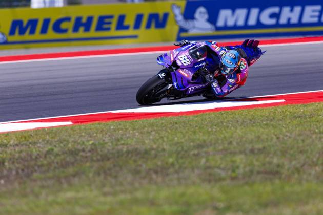 October 3, 2025, Mandalika, Indonesia: Number 88 Prima Pramac Yamaha rider Miguel Oliveira competes during the free practice 1 at the 2025 Pertamina Grand Prix of Indonesia. Mandalika Indonesia - ZUMAs197 20251003_aaa_s197_058 Copyright: xStephenxBlackberryx