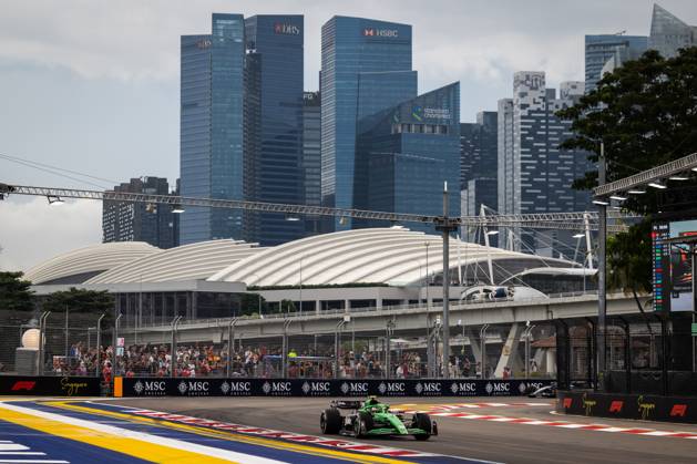 F1 - SINGAPORE GRAND PRIX 2025 05 BORTOLETO Gabriel (bra), Stake F1 Team Kick C45, action during the 2025 Formula 1 Singapore Grand Prix, 18th round of the 2025 FIA Formula One World Championship, WM, Weltmeisterschaft from October 3 to 5, 2025 on the Marina Bay Street Circuit, in Singapore - SingaporeSingapore Copyright: xDPPIx