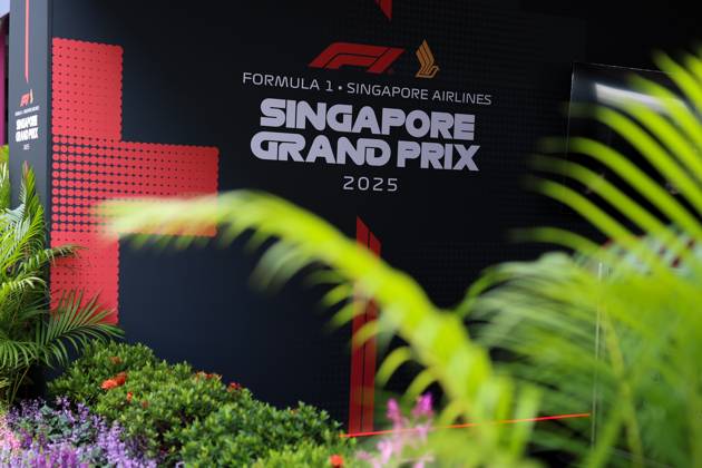 FORMULE 1 : Grand prix de Singapour - 03 10 2025 Atmosphere during the 2025 Formula One Singapore Grand Prix, 18th round of the 2025 Formula 1 World Championship, WM, Weltmeisterschaft taking place from October 03 to 05, 2025 on the Marina Bay Street circuit in Singapore (SGP) SINGAPORESingapore Copyright: xMPSxAGENCYx