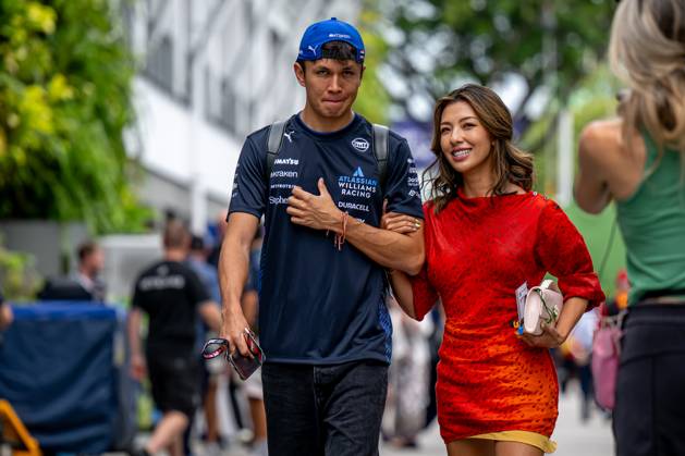 MARINA BAY, SINGAPORE: Alex Albon, racing for the Williams Racing team during the 2025 Formula 1 Singapore Grand Prix at the Marina Bay Street Circuit in Marina Bay, Singapore
