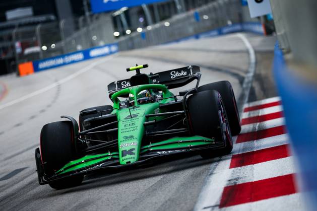 F1 - SINGAPORE GRAND PRIX 2025 05 BORTOLETO Gabriel (bra), Stake F1 Team Kick C45, action during the 2025 Formula 1 Singapore Grand Prix, 18th round of the 2025 FIA Formula One World Championship, WM, Weltmeisterschaft from October 3 to 5, 2025 on the Marina Bay Street Circuit, in Singapore - SingaporeSingapore Copyright: xEricxAlonsox