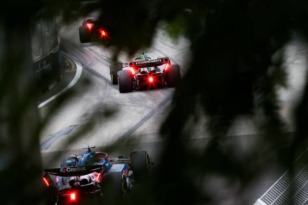 F1 - SINGAPORE GRAND PRIX 2025 05 BORTOLETO Gabriel (bra), Stake F1 Team Kick C45, action during the 2025 Formula 1 Singapore Grand Prix, 18th round of the 2025 FIA Formula One World Championship, WM, Weltmeisterschaft from October 3 to 5, 2025 on the Marina Bay Street Circuit, in Singapore - SingaporeSingapore Copyright: xEricxAlonsox