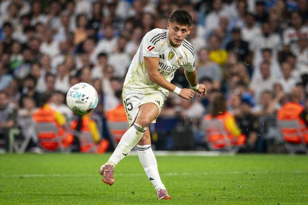 La Liga - Real Madrid v Villarreal Match Real Madrid CF’s Arda Guler during in La Liga Real Madrid v Villarreal match. October 4, 2025. Photo by Toni Garrido ALTERPHOTOS ABACAPRESS.COM Madrid Spain  Copyright: xAlterPhotos ABACAx