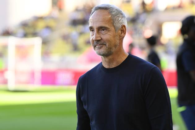 FOOTBALL : AS Monaco VS OGC Nice - Ligue 1 McDonald s - 05 10 2025 Adi Hütter (coach AS Monaco) - Ligue 1 McDonald s match between AS Monaco and OGC Nice on October 5, 2025 at the Louis II Stadium in Monaco. MonacoMonaco  Copyright: xWilliamxCannarellax
