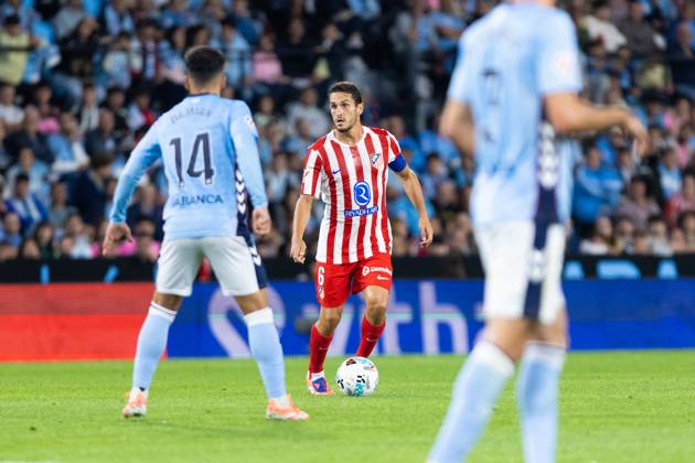 Real Club Celta de Vigo v Club Atletico de Madrid - LaLiga EA Sports VIGO, SPAIN - OCTOBER 5: Koke of Atletico de Madrid in action during the LaLiga EA Sports match between Real Club Celta de Vigo and Club Atletico de Madrid at Estadio Abanca-Balaidos on October 5, 2025 in Vigo, Spain. (Photos by Diego Simon Photo Players Images Magara Press) Vigo Estadio Abanca-Balaidos Spain Copyright: xDiegoxSimonx