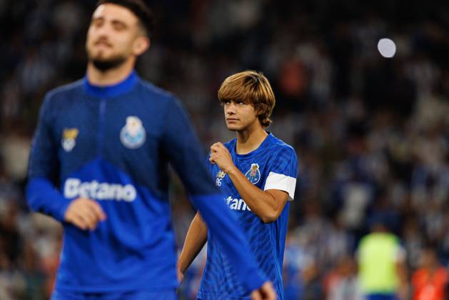 Rodrigo Mora seen during Liga Portugal game between teams of FC Porto and SL Benfica at Estadio do Dragao (Maciej Rogowski Ball Raw Images) Porto Estadio do Dragao Portugal Copyright: xMaciejxRogowskix maciejrogowski_fcporto_slbenfica_2526-019