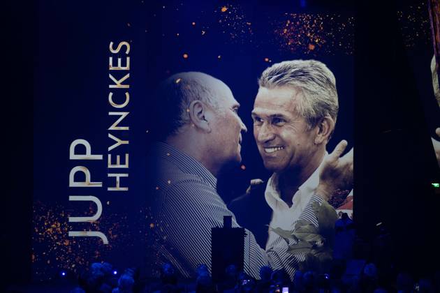 Preistraeger Jupp HEYNCKES wird in Abwesenheit geehrt, HALL OF FAME-Preisverleihung 2025 am 06.10.2025 im Deutschen Fussball-Museum in Dortmund Deutschland. Â