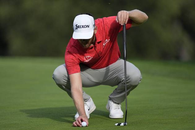 October 9, 2025, Madrid, Madrid, Spain: Sebastian Soderberg of Sweden during the Open de EspaoÂ±a presented by Madrid, R1, golf tournament of DP World Tour at Club de Campo Villa de Madrid on October 09, 2025, in Madrid, Spain. Madrid Spain - ZUMAƒÂ±A 20251009_zaa_a181_265 Copyright: xOscarxJ.xBarrosox
