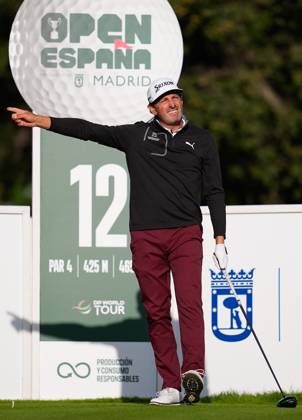 October 9, 2025, Madrid, Madrid, Spain: Alfredo GARCIA-HEREDIA of Spain during the Open de Espao±a presented by Madrid, R1, golf tournament of DP World Tour at Club de Campo Villa de Madrid on October 09, 2025, in Madrid, Spain. Madrid Spain - ZUMAa181 20251009_zaa_a181_821 Copyright: xDennisxAgyemanx