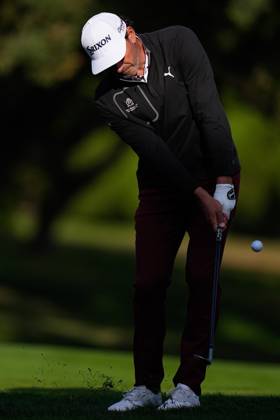 October 9, 2025, Madrid, Madrid, Spain: Alfredo GARCIA-HEREDIA of Spain during the Open de Espao±a presented by Madrid, R1, golf tournament of DP World Tour at Club de Campo Villa de Madrid on October 09, 2025, in Madrid, Spain. Madrid Spain - ZUMAa181 20251009_zaa_a181_828 Copyright: xDennisxAgyemanx