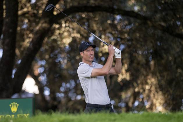 October 10, 2025, Madrid, Madrid, Spain: ROSS FISHER, taking the first shot from hole 1 during the matchday of the Open de Espao±a presented by Madrid, held at the Club de Campo Villa de Madrid on October 10, 2025, in Madrid, Spain. Madrid Spain - ZUMAc312 20251010_zsp_c312_107 Copyright: xOscarxManuelxSanchezx
