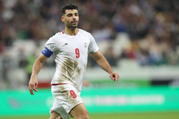 MEHDI TAREMI, Iran, Amichevole, Friendly match, 2025-26, Russia vs Iran 2-1, 10-10-2025, Azione, Action, Single shot, Close up CALCIO 2025-26 AMICHEVOLE RUSSIA-IRAN 2-1
