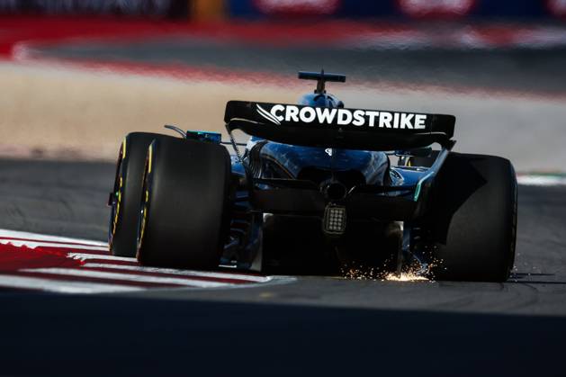 F1 - UNITED STATES GRAND PRIX 2025 63 RUSSELL George (gbr), Mercedes AMG F1 Team W16, action during the 2025 Formula 1 United States Grand Prix, 19th round of the 2025 FIA Formula One World Championship, WM, Weltmeisterschaft from October 17 to 19, 2025 on the Circuit of the Americas, in Austin, Texas, United States of America - AustinUnited States Copyright: xEricxAlonsox