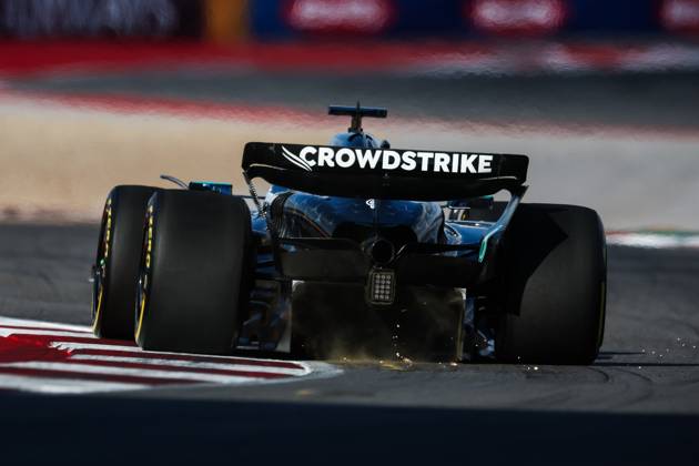 F1 - UNITED STATES GRAND PRIX 2025 63 RUSSELL George (gbr), Mercedes AMG F1 Team W16, action during the 2025 Formula 1 United States Grand Prix, 19th round of the 2025 FIA Formula One World Championship, WM, Weltmeisterschaft from October 17 to 19, 2025 on the Circuit of the Americas, in Austin, Texas, United States of America - AustinUnited States Copyright: xEricxAlonsox