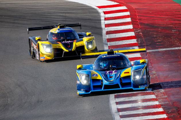 AUTO - MLC 2025 - PORTIMAO 71 AUST Stefan (ger), FERNANDEZ-LASER Felipe (ger), Rinaldi Racing, Ligier JS P325 - Toyota, LMP3 Pro Am, action during the 6th round of the 2025 Michelin Le Mans Cup on the Autodromo Internacional do Algarve from October 16 to 18, 2025 in Portimao, Portugal - PortimaoPortugal Copyright: xPauloxMariax