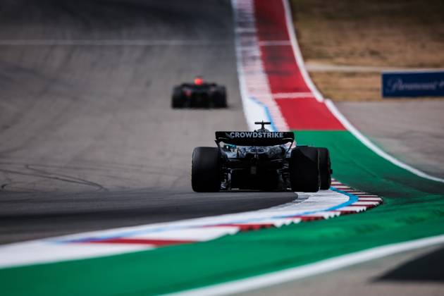 F1 - UNITED STATES GRAND PRIX 2025 63 RUSSELL George (gbr), Mercedes AMG F1 Team W16, action during the 2025 Formula 1 United States Grand Prix, 19th round of the 2025 FIA Formula One World Championship, WM, Weltmeisterschaft from October 17 to 19, 2025 on the Circuit of the Americas, in Austin, Texas, United States of America - AustinUnited States Copyright: xEricxAlonsox