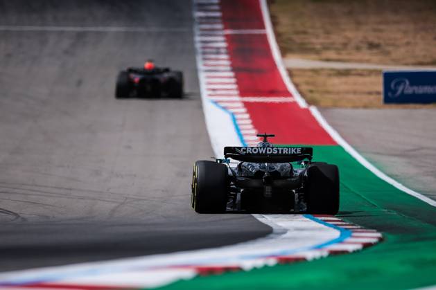 F1 - UNITED STATES GRAND PRIX 2025 63 RUSSELL George (gbr), Mercedes AMG F1 Team W16, action during the 2025 Formula 1 United States Grand Prix, 19th round of the 2025 FIA Formula One World Championship, WM, Weltmeisterschaft from October 17 to 19, 2025 on the Circuit of the Americas, in Austin, Texas, United States of America - AustinUnited States Copyright: xEricxAlonsox