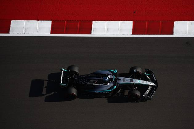 F1 - UNITED STATES GRAND PRIX 2025 63 RUSSELL George (gbr), Mercedes AMG F1 Team W16, action during the 2025 Formula 1 United States Grand Prix, 19th round of the 2025 FIA Formula One World Championship, WM, Weltmeisterschaft from October 17 to 19, 2025 on the Circuit of the Americas, in Austin, Texas, United States of America - AustinUnited States Copyright: xEricxAlonsox