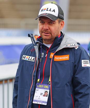 BIATHLON - Loop One Opening Festival MUNICH,GERMANY,19.OCT.25 - BIATHLON - Loop One Opening Festival. Image shows coach Alexander Jakob (AUT).  GEPAxpictures xThomasxBachun