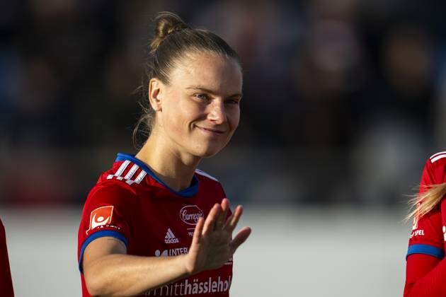 251019 Vittsjös Julia Tunturi under fotbollsmatchen i Damallsvenskan mellan Vittsjö och Hammarby den 19 oktober 2025 i Vittsjö. Copyright: AVDOxBILKANOVIC BB251019AB090
