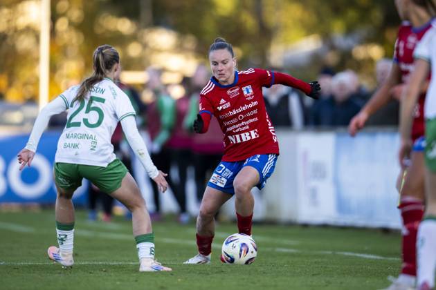 251019 Vittsjös Julia Tunturi under fotbollsmatchen i Damallsvenskan mellan Vittsjö och Hammarby den 19 oktober 2025 i Vittsjö. Copyright: AVDOxBILKANOVIC BB251019AB111