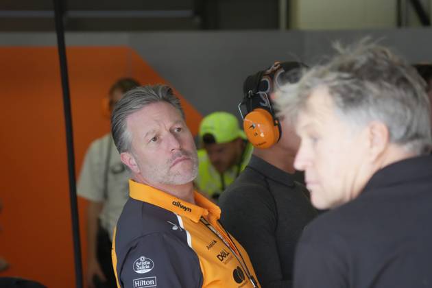 19.10.2025, Circuit of The Americas, Austin, FORMULA 1 MSC CRUISES UNITED STATES GRAND PRIX 2025 , im Bild Geschäftsführer Zak Brown (McLaren Formula 1 Team) (Photo by Hasan Bratic DeFodi Images) 19 10 2025, Circuit of The Americas, Austin, FORMULA 1 MSC CRUISES UNITED STATES GRAND PRIX 2025 , in the picture Managing Director Zak Brown McLaren Formula 1 Team Photo by Hasan Bratic DeFodi Images