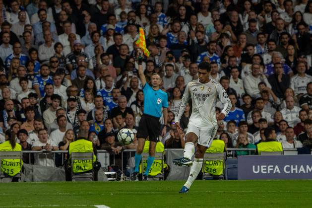 October 22, 2025, Madrid, Spain: Jude Bellingham, Real Madrid in action during the UEFA Champions League match between Real Madrid and Juventus at the Santiago Bernabeu Stadium. Final score: Real Madrid 1 Juventus 0 Madrid Spain - ZUMAs197 20251022_aaa_s197_835 Copyright: xDavidxCanalesx