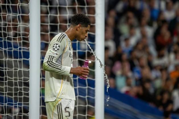 October 22, 2025, Madrid, Spain: Jude Bellingham, Real Madrid in action during the UEFA Champions League match between Real Madrid and Juventus at the Santiago Bernabeu Stadium. Final score: Real Madrid 1 Juventus 0 Madrid Spain - ZUMAs197 20251022_aaa_s197_869 Copyright: xDavidxCanalesx