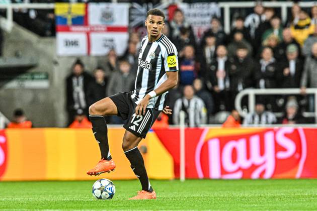 Newcastle United v Benfica UEFA Champions League Malick Thiaw of Newcastle United during the UEFA Champions League match at St. James s Park, Newcastle UK Newspapers OUT Copyright: xJamiexJohnstonx FIL-22383-0244