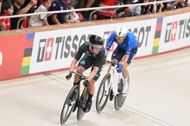 26-10-2025 World Championships Elite Track; Giornata 05; 2025, Lotto; 2025, New Zealand; Viviani, Elia; Stewart, Campbell; Santiago Del Cile - Velodromo Penalolen;