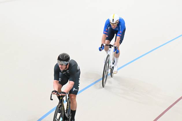 26-10-2025 World Championships Elite Track; Giornata 05; 2025, Lotto; 2025, New Zealand; Viviani, Elia; Stewart, Campbell; Santiago Del Cile - Velodromo Penalolen;