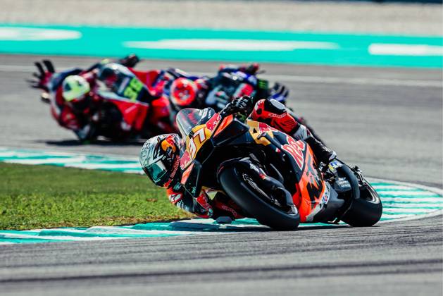Races of Petronas Grand Prix of Malaysia of MotoGP at Sepang Circuit. October 26 2025 In picture: Pedro Acosta Carreras del Gran Premio de MotoGP de Malasia en el Circuito Internacional de Sepang. 26 de Octubre de 2025 POOL MotoGP.com Cordon Press Images will be for editorial use only. Mandatory credit: MotoGP.com Cordon Press Cordon Press