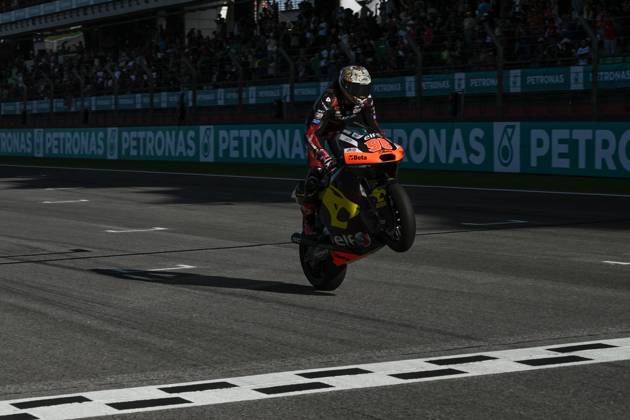Races of Petronas Grand Prix of Malaysia of MotoGP at Sepang Circuit. October 26 2025 In picture: Moto2 Jake Dixon Carreras del Gran Premio de MotoGP de Malasia en el Circuito Internacional de Sepang. 26 de Octubre de 2025 POOL MotoGP.com Cordon Press Images will be for editorial use only. Mandatory credit: MotoGP.com Cordon Press Cordon Press